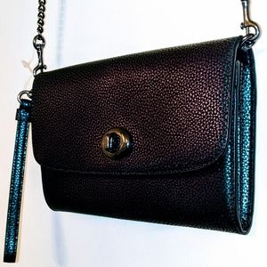 Coach Hologram Clutch with Chain Crossbody Strap